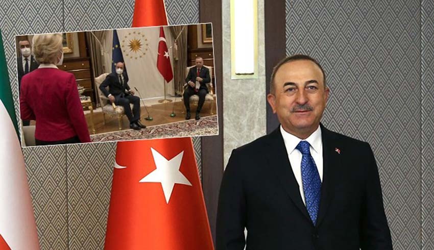 Çavuşoğlu'ndan 'koltuk krizi' açıklaması: AB tarafı böyle istedi. Nokta